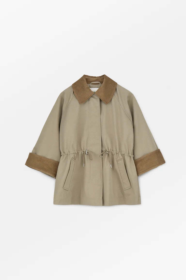 Skall | Gaby Parka Jacket - Stone Moss