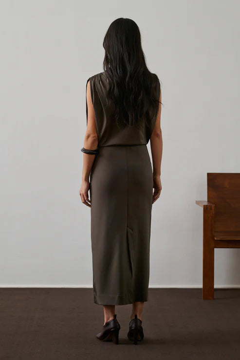 Soeur | Gemma Dress - Brown/ Taupe