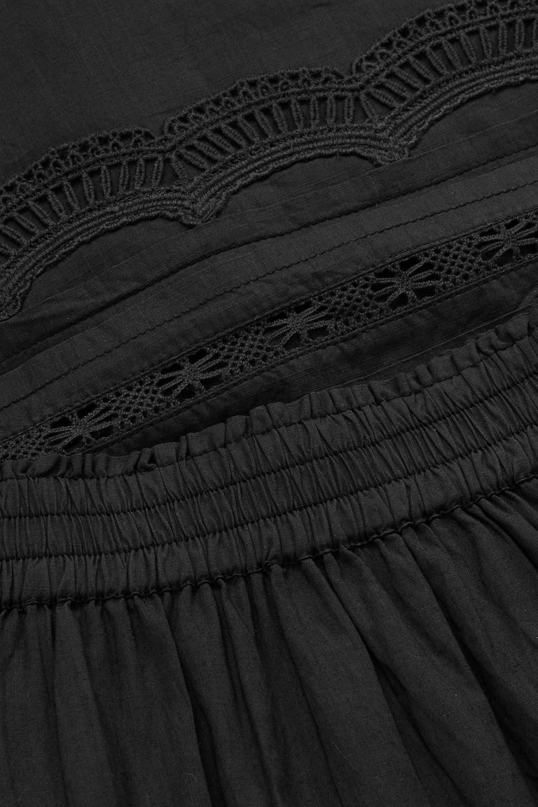 Skall | Leaf Skirt - Black