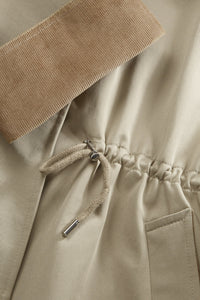 Skall | Gaby Parka Jacket - Stone Moss