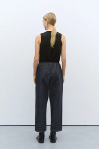 Cordera | Denim Relaxed pants - Black