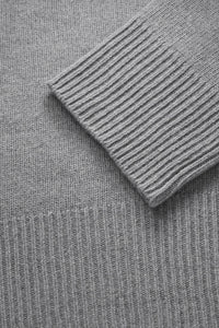 Skall | Silene t-neck - Grey Melange