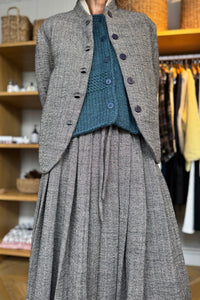 Runaway Bicycle | Leo Herringbone Wool Jacket