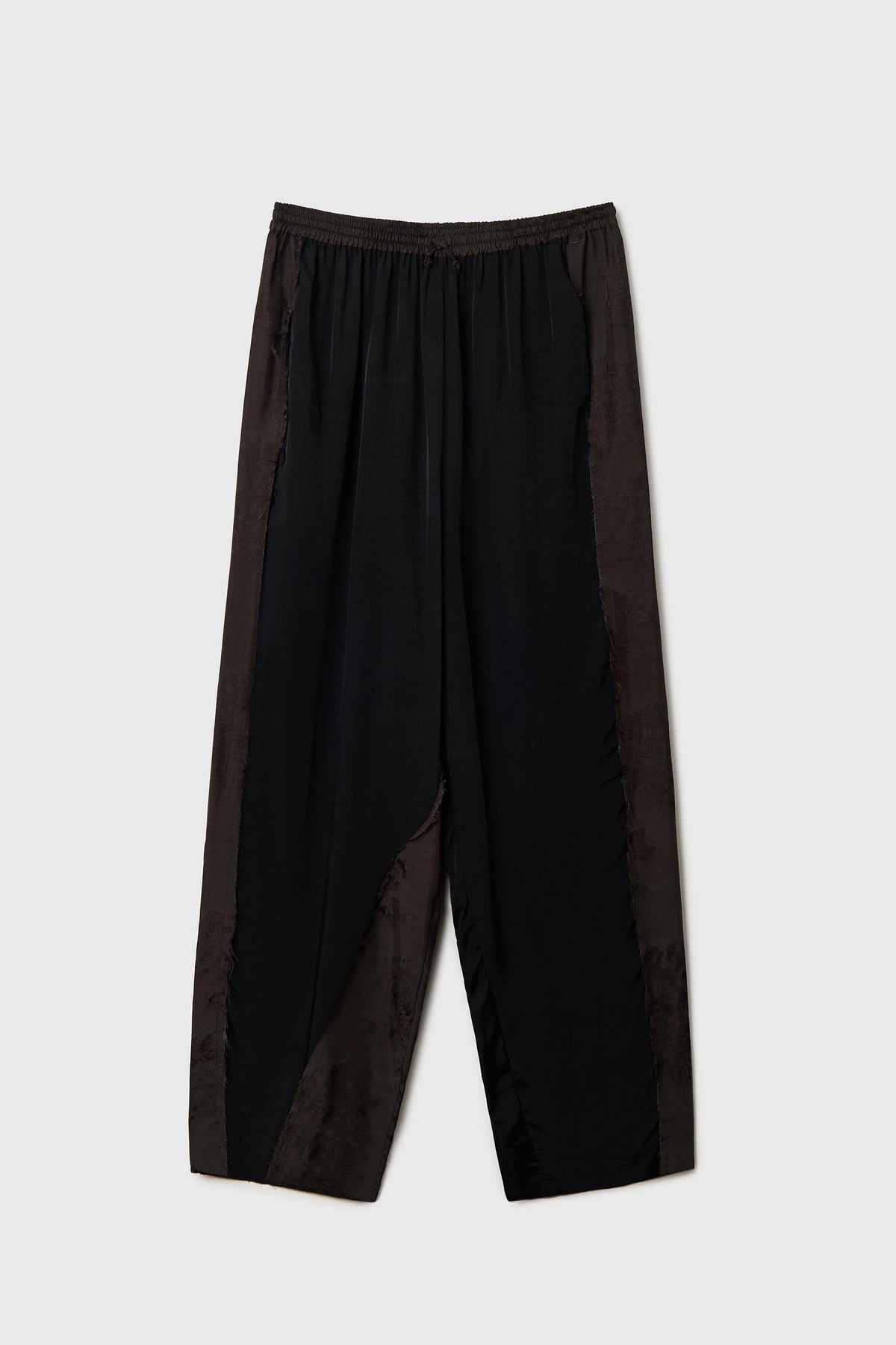 Cordera | Jacquard Relaxed Pants - Dark Brown