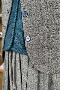 Runaway Bicycle | Leo Herringbone Wool Jacket