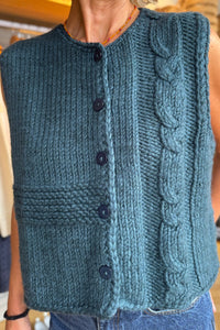 Runaway Bicycle | Bobby Merino Vest - Teal