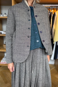 Runaway Bicycle | Leo Herringbone Wool Jacket