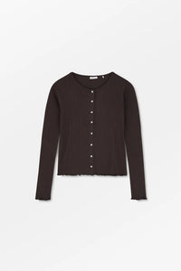 Skall | Edie Cardigan - Dark Brown