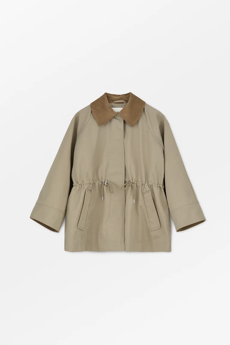 Skall | Gaby Parka Jacket - Stone Moss