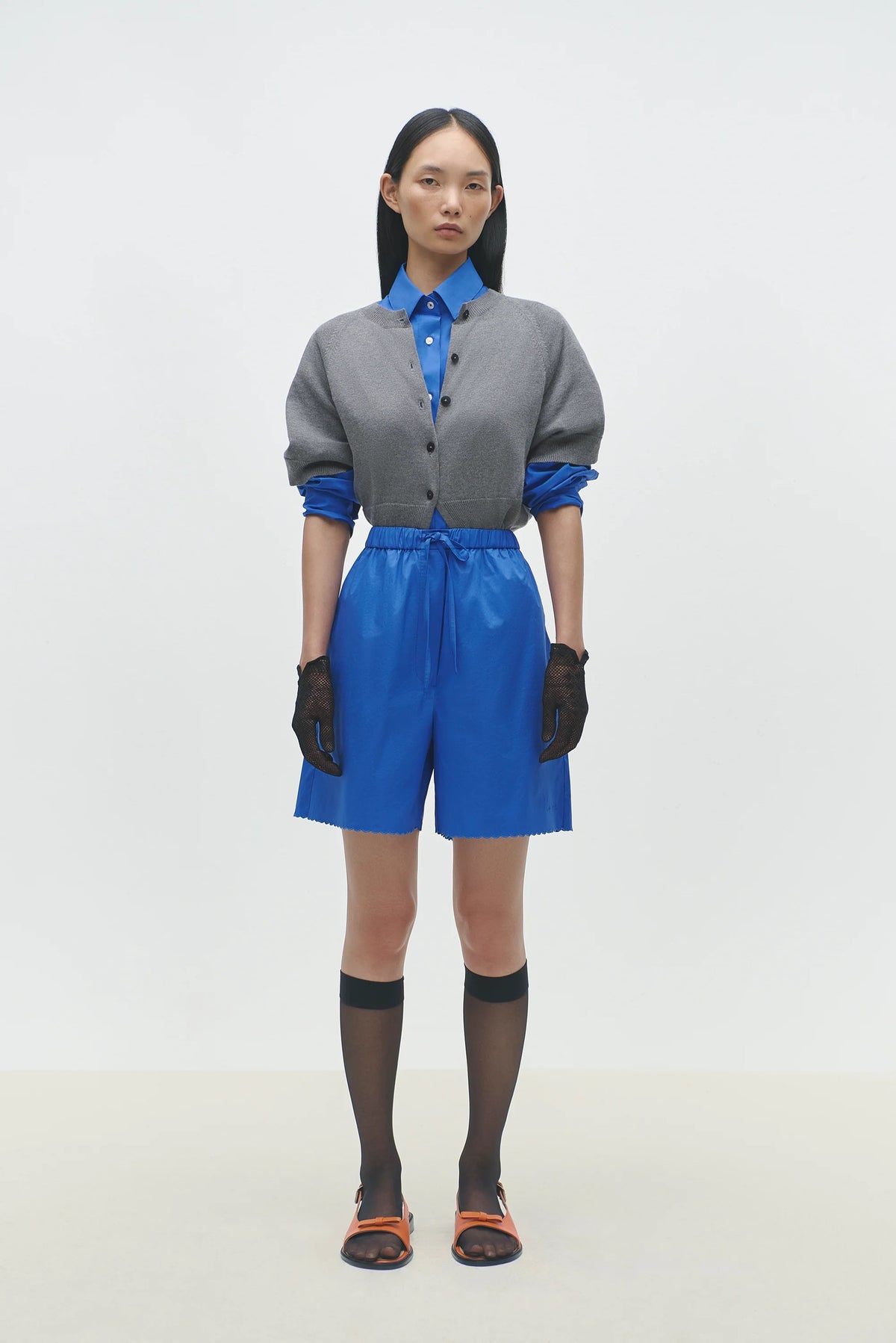 Cordera | Wavy Bermuda Shorts - Hortensia