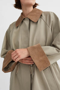 Skall | Gaby Parka Jacket - Stone Moss