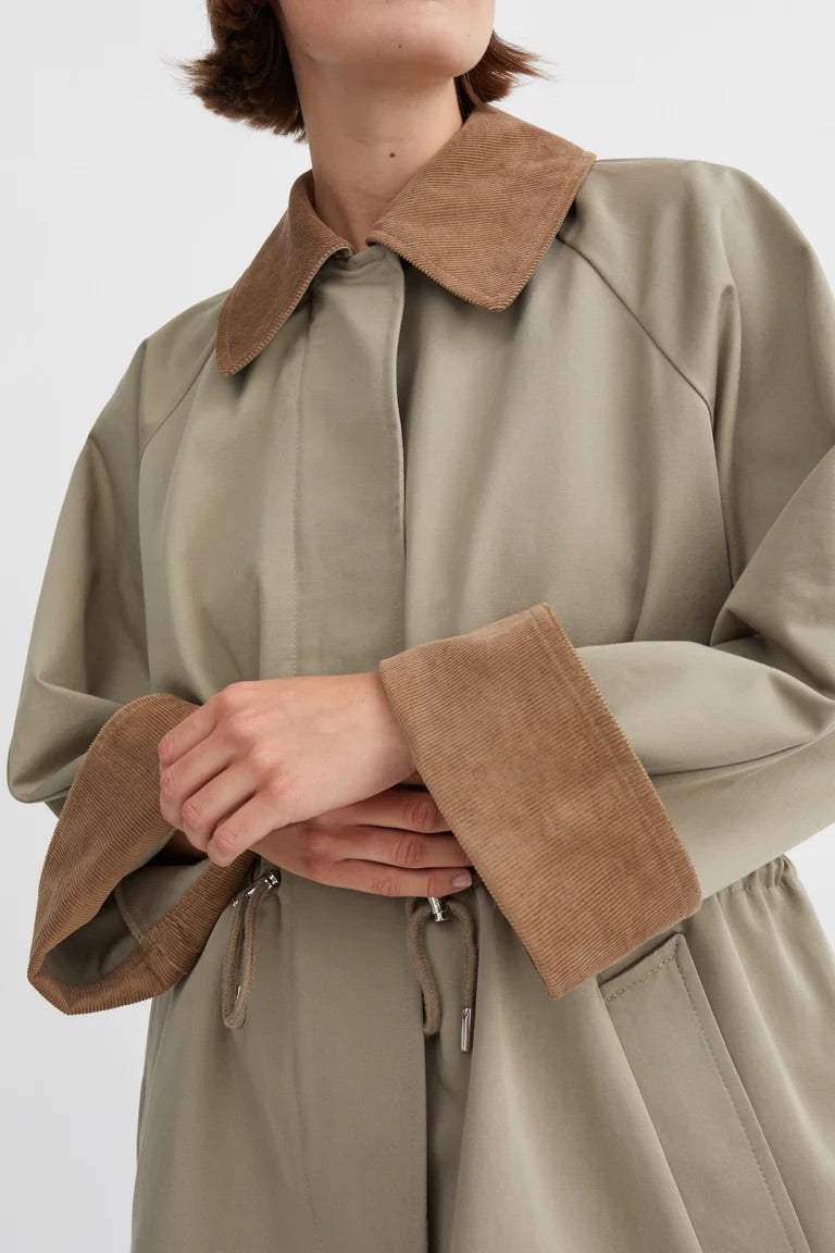 Skall | Gaby Parka Jacket - Stone Moss
