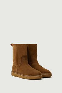 Soeur | Texas Boots - Brown Suede