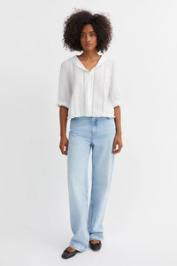 Skall | Magnolia Blouse - Optic White