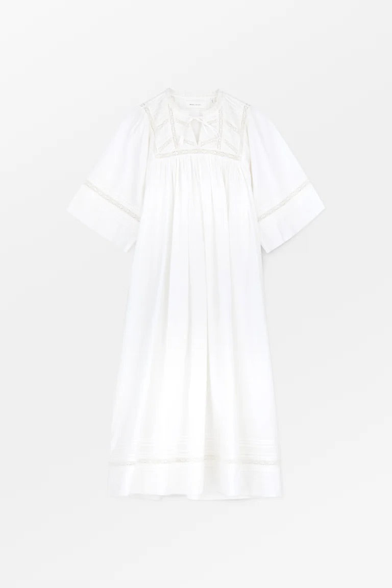 Skall | Magnolia Dress - Optic White