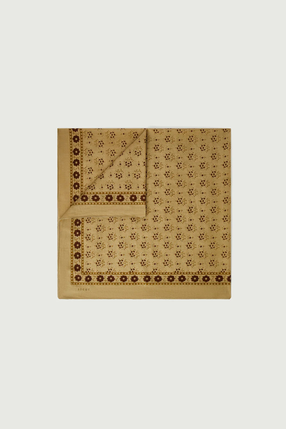 Soeur | Classic Foulard - Beige/ Brown