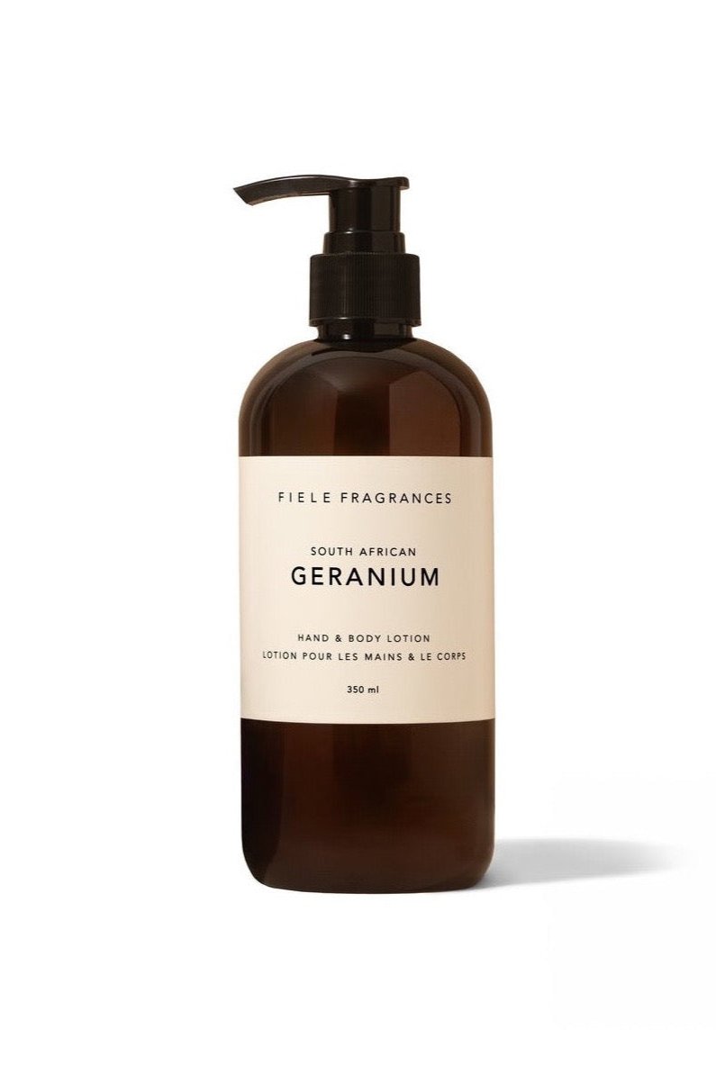 Fiele Fragrances | Hand and Body Lotion- Geranium