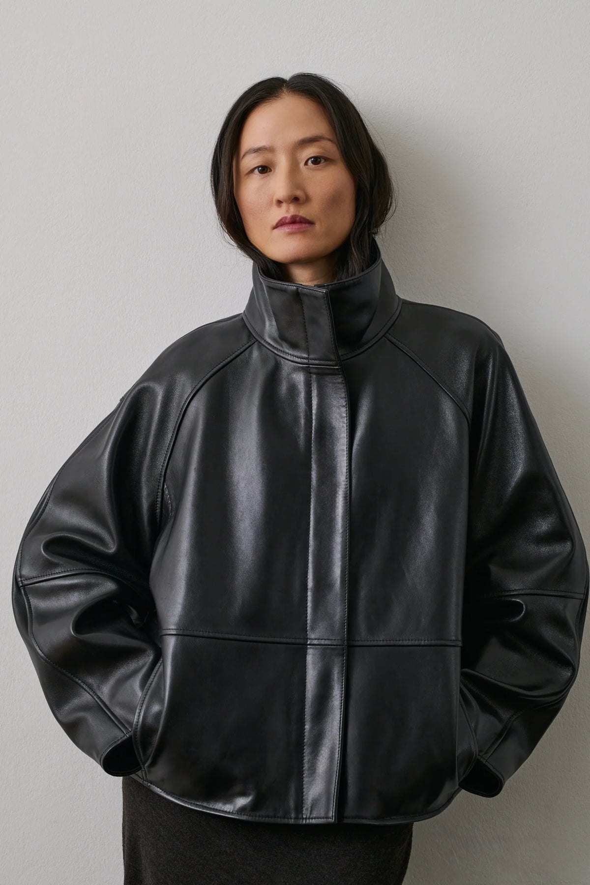 Soeur | Gamma Leather Jacket - Black