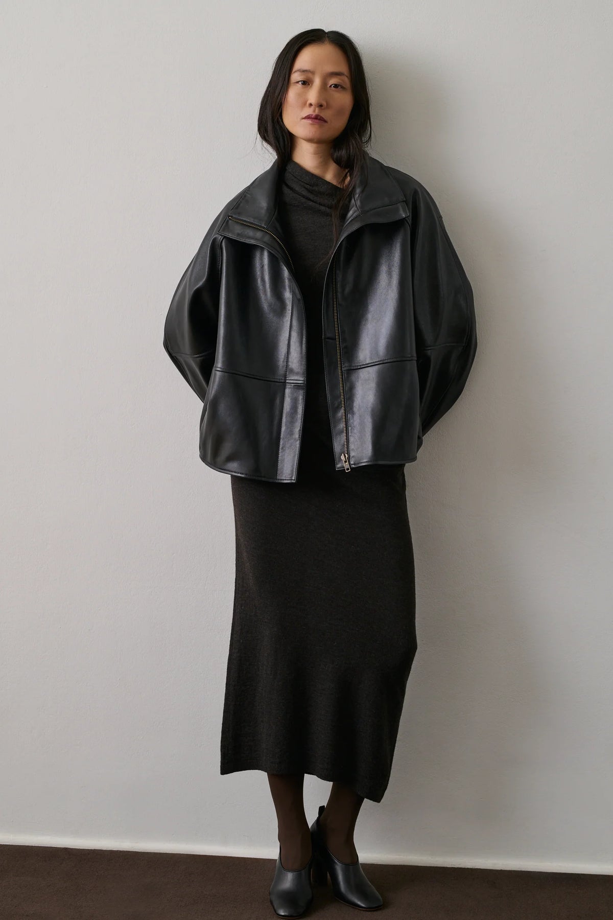 Soeur | Gamma Leather Jacket - Black