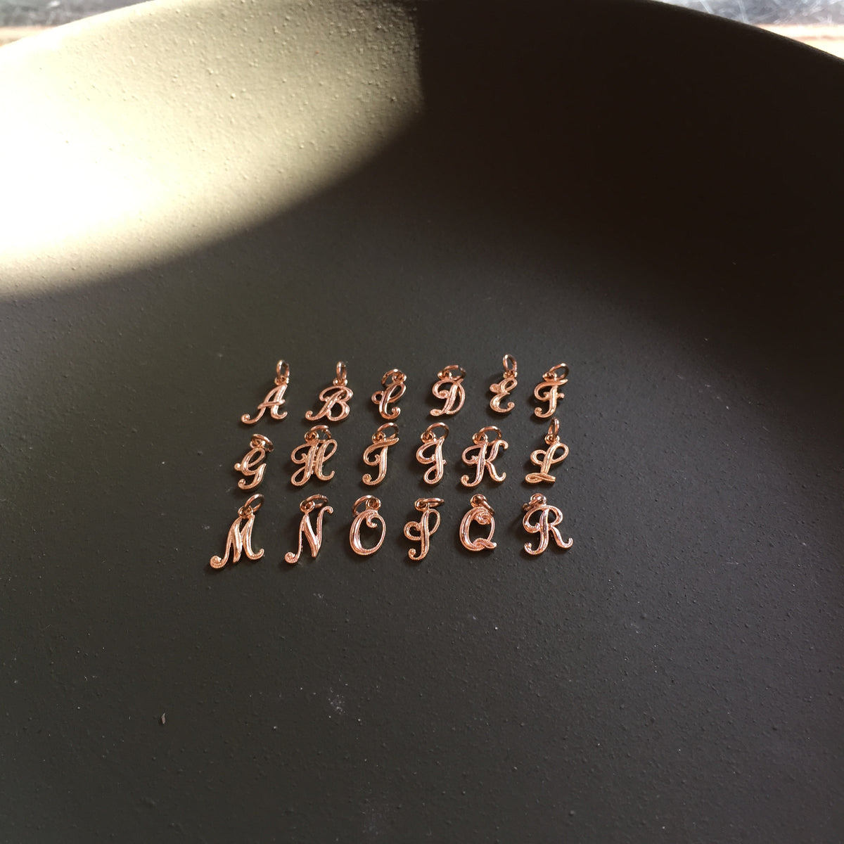 Tidy Street Store | Curly Letter - Gold