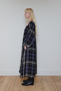 Tidy Street Collection | Marianne Dress - Blue/Black Check