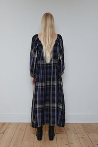 Tidy Street Collection | Marianne Dress - Blue/Black Check