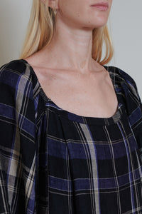 Tidy Street Collection | Marianne Dress - Blue/Black Check