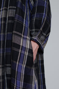 Tidy Street Collection | Marianne Dress - Blue/Black Check