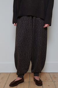 Cordera | Flecked Cotton Pants - Brown