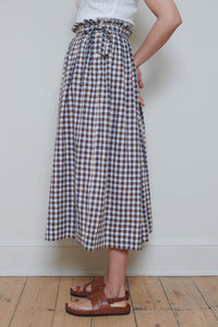 Tidy Street Collection | Checked Skirt - Ruffle Top