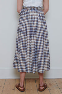 Tidy Street Collection | Checked Skirt - Ruffle Top