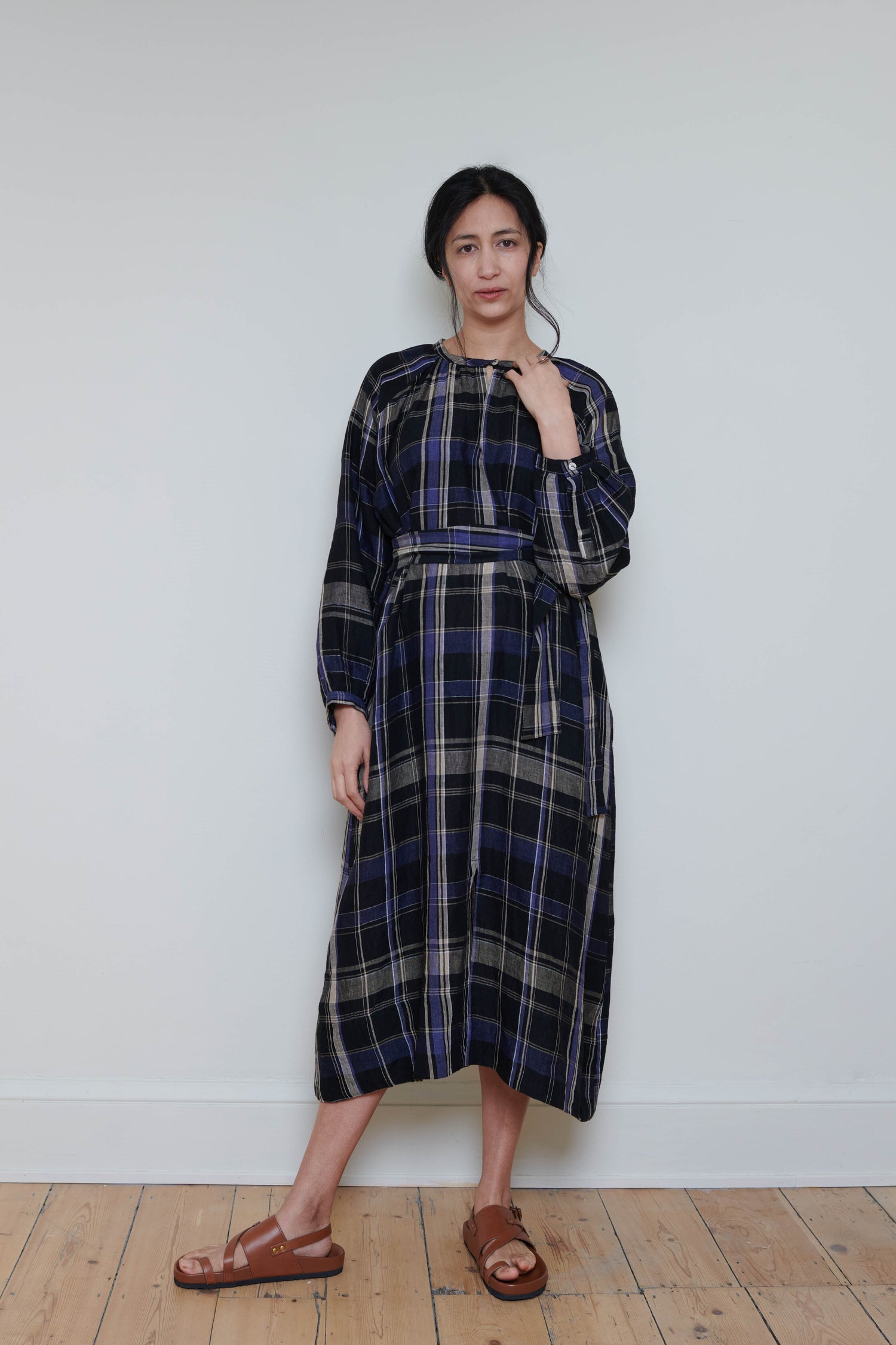 Tidy Street Collection | Grace Dress - Blue/Black