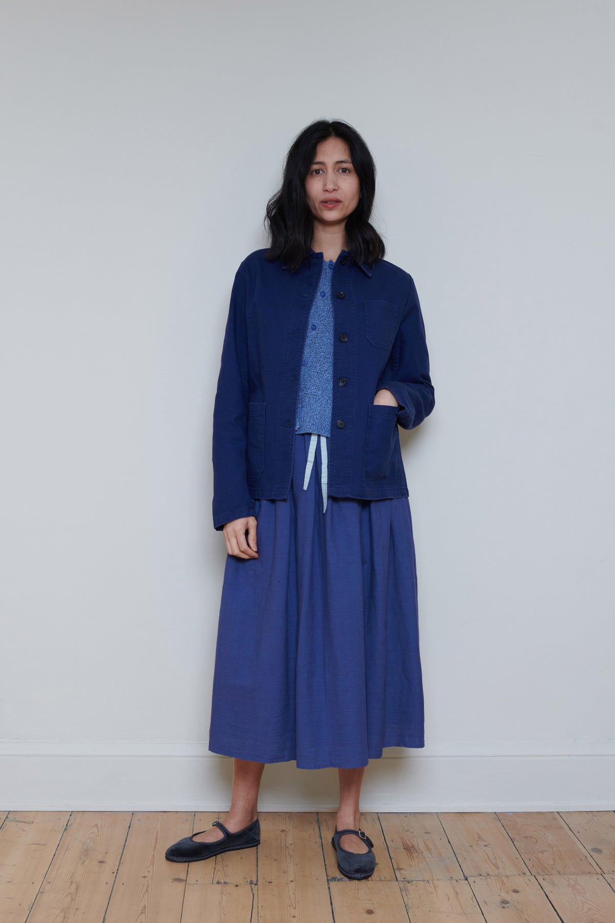 Vetra | Weaved Jacket - Navy