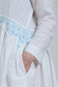 Runaway Bicycle | Side Embroidered Dress