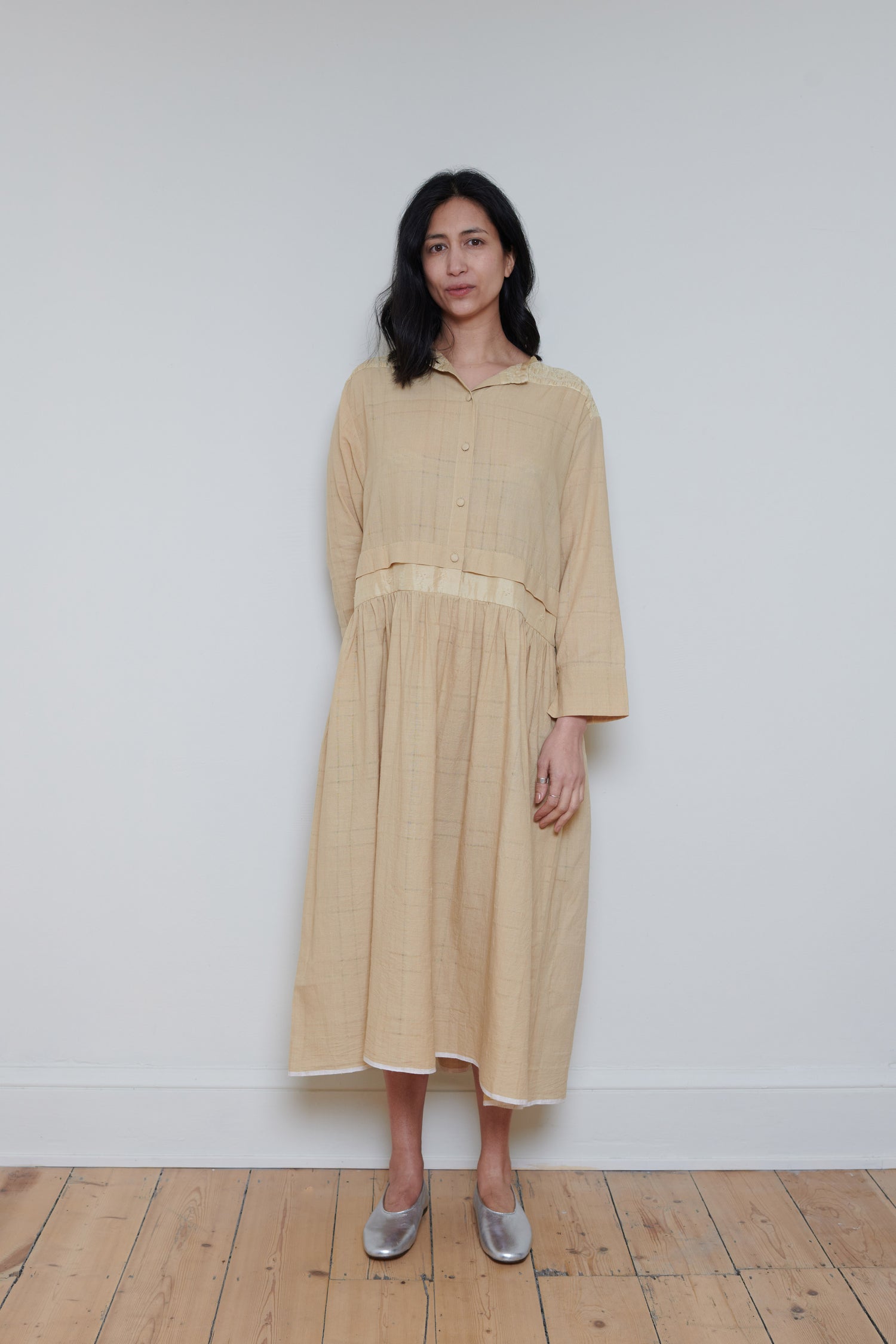 Runaway Bicycle | Silk Panel Dress