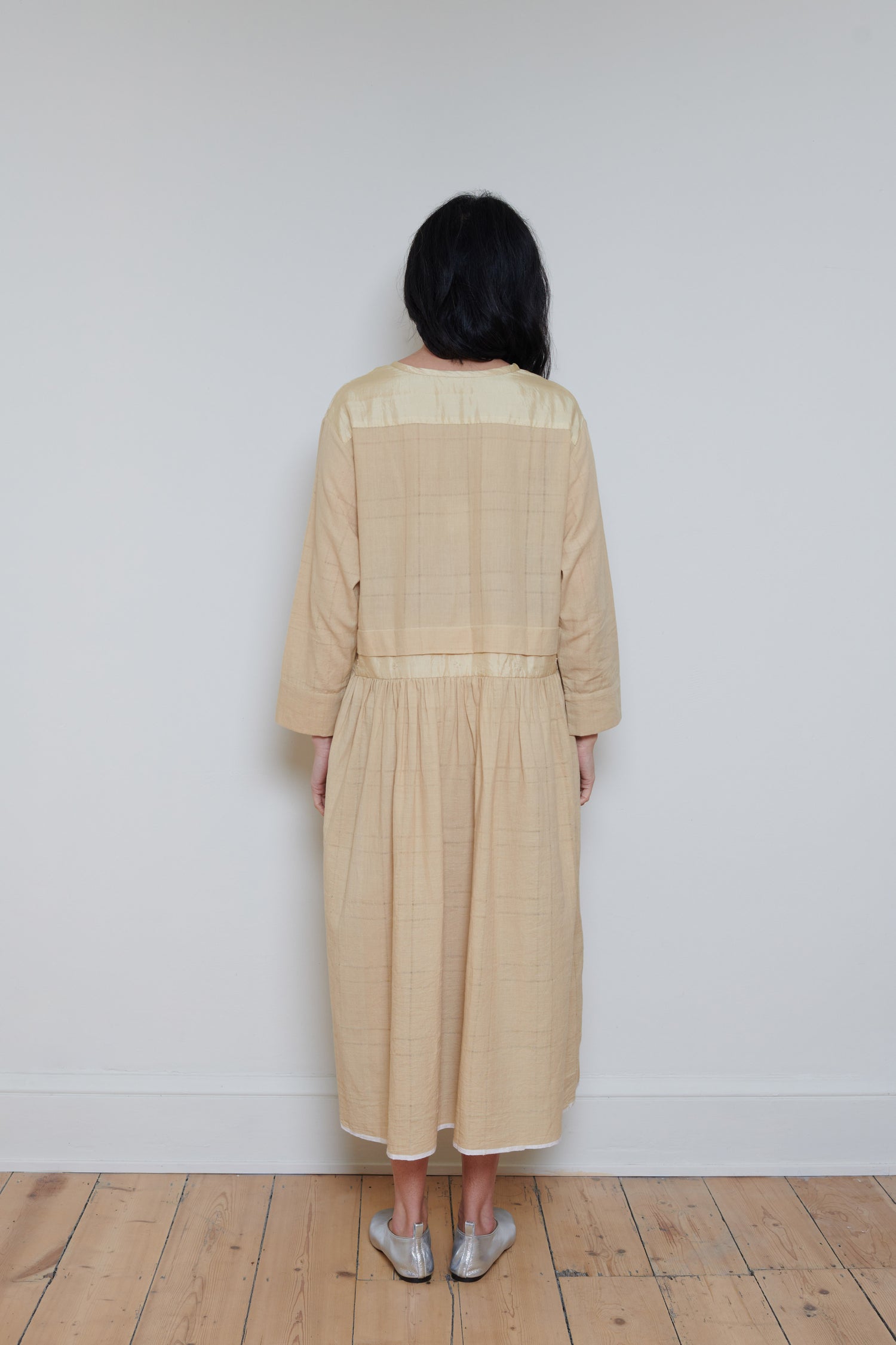 Runaway Bicycle | Silk Panel Dress