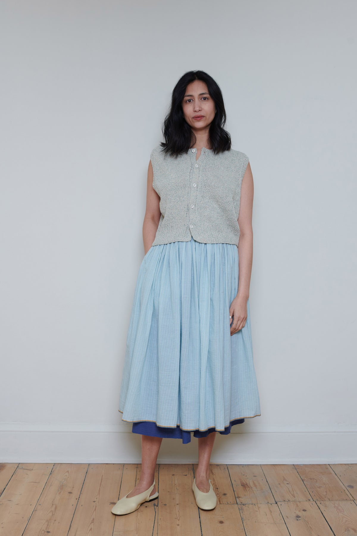 Runaway Bicycle | Reversible Skirt - Stripe