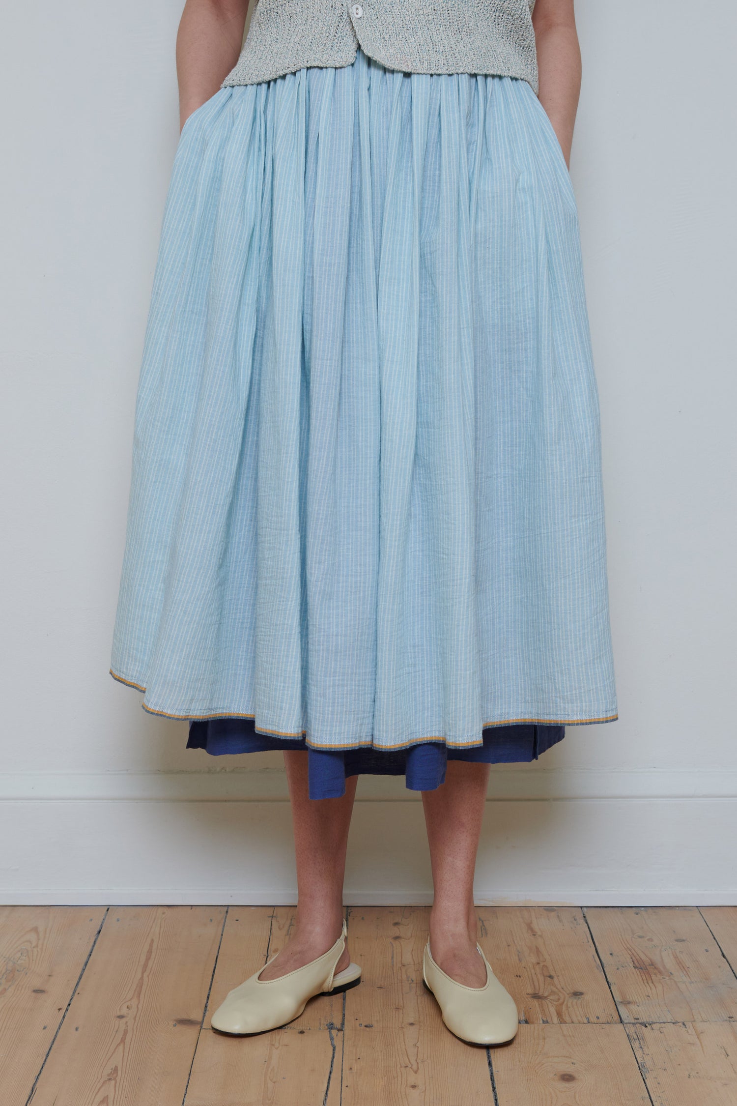 Runaway Bicycle | Reversible Skirt - Stripe