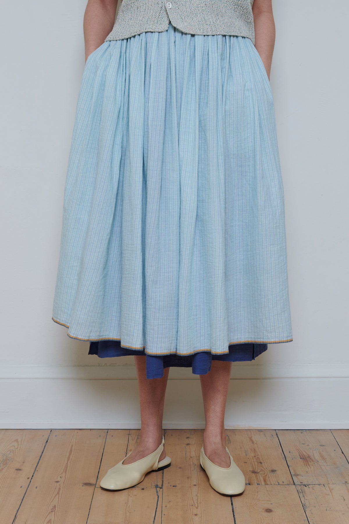 Runaway Bicycle | Reversible Skirt - Stripe